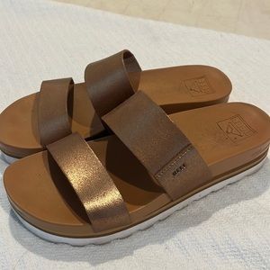 Reef vista hi platform sandal sz 9